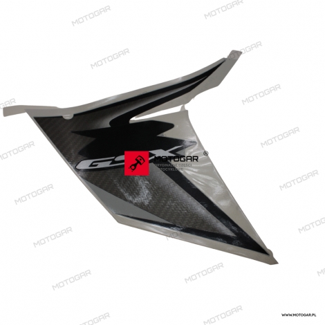 Logo, naklejka lewa Suzuki GSX-R1000 [OEM: 6869521H31FJD]