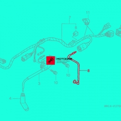 Czujnik luzu, biegu jałowego Honda TRX400 [OEM: 32102HN1000]