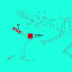 Guma kopniaka, kopki, kickstartera Honda XR80, CT110, CB500, CB550, CB750 Seven Fifty [OEM: 9501152000]