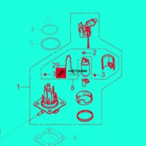 Pompa paliwa Honda CRF250, CRF450 [OEM: 16700MKEAF3]
