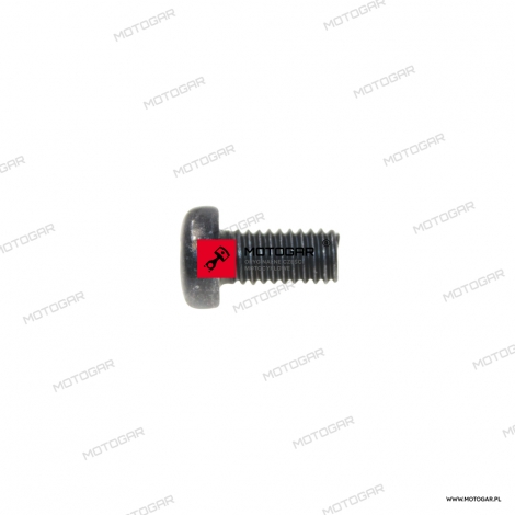 Śruba kierunkowskazu, owiewki 6X12 Honda CA125 Rebel, CH125 Spacy, VFR400, CB750 SevenFifty, GL1000 GoldWing [OEM: 93500060120G]