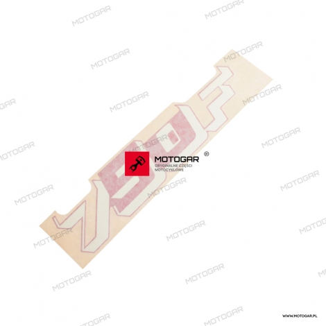 Naklejka owiewki Honda CBX750 [OEM: 87115MJ0630ZA]