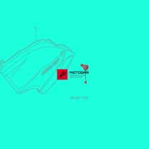 Śruba owiewki M6x14 Honda SZX50, SH125, CB600F Hornet, CBF600, CBR1100XX Blackbird, CB1300 Super Four/Big One [OEM: 90113MAT000]