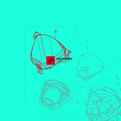 Szyba zegarów, prędkościomierza Honda NSC110 Vision [OEM: 37211K2CV01]