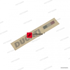 Naklejka ogona, owiewki tył lewa Ducati Superbike / Panigale [OEM: 43814361A]