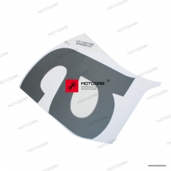 Naklejka owiewki prawa Aprilia SR [OEM: 2H005137]