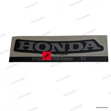 Naklejka, logo owiewki tył Honda CBF500, CBF600, CBF1000 [OEM: 77352MERD00ZA]