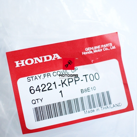 Stelaż czachy przedniej owiewki Honda CBR 125 [OEM: 64221KPPT00]