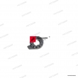 Tryb zapadka kickstartera Suzuki RM125, TS250, RMX250, RM250, DR350 [OEM: 2623122A10]