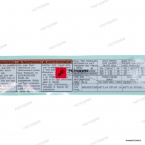 Labeltire info Suzuki [OEM: 6833214J01] *