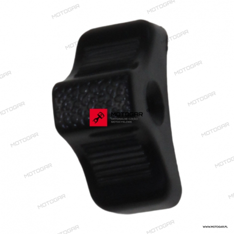 Przycisk, suwak przełącznika zespolonego lewego Suzuki TF125, TS185, GT200, DR250, PE250, SP370, GS400, DR600 [OEM: 3742145012]