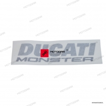 Naklejka, emblemat baku Ducati Monster 1200 [OEM: 43611981A]