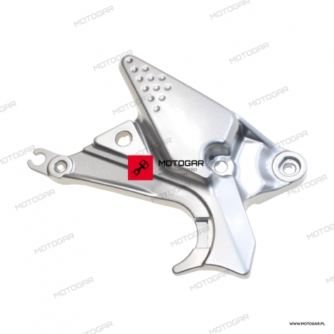 Set, mocowanie, uchwyt podnóżka kierowcy lewy Kawasaki KLE650 Versys [OEM: 350630709458]