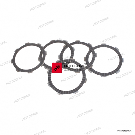 Tarcze sprzęgła zestaw SYM WOLF 125, XS125 [OEM: 22201-107-000-A]