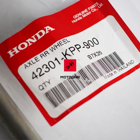 Oś, ośka tylnego koła Honda CBR 125 04-10 [OEM: 42301KPP900]
