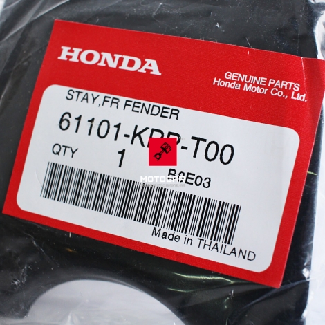 Mocowanie wspornik przedniego błotnika Honda CBR 125 2011-2013 [OEM: 61101KPPT00]
