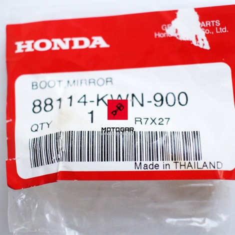 Osłona gumowa lusterka Honda CRF 250 PCX 125 2011 PCX 150 2013 [OEM: 88114KWN900]