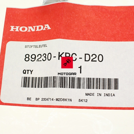 Klucz Regulacji Tylnego Zawieszenia Honda Vt Xl 125 [Oem: 89230Kpcd20] | Sklep Motogar Polska