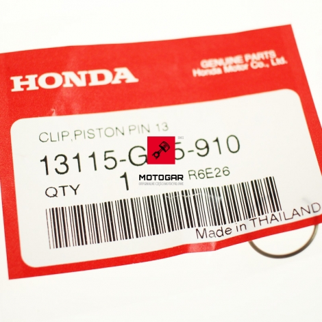 Zabezpieczenie sworznia tłoka Honda CBF CBR XR 125 [OEM: 13115GN5910]