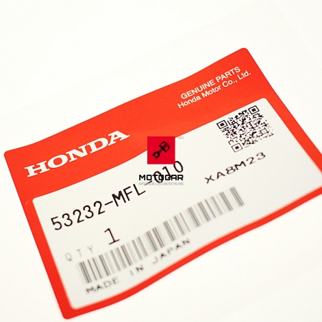 Zaślepka nakrętki półki sztycy Honda CBR 1000RR Fireblade 08-13 [OEM: 53232MFL010]